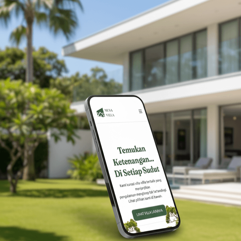 Thumbnail Nusa Villa: Template Website Penyewaan Villa yang Memukau